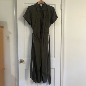 Ava & Viv Hunter Green Romper